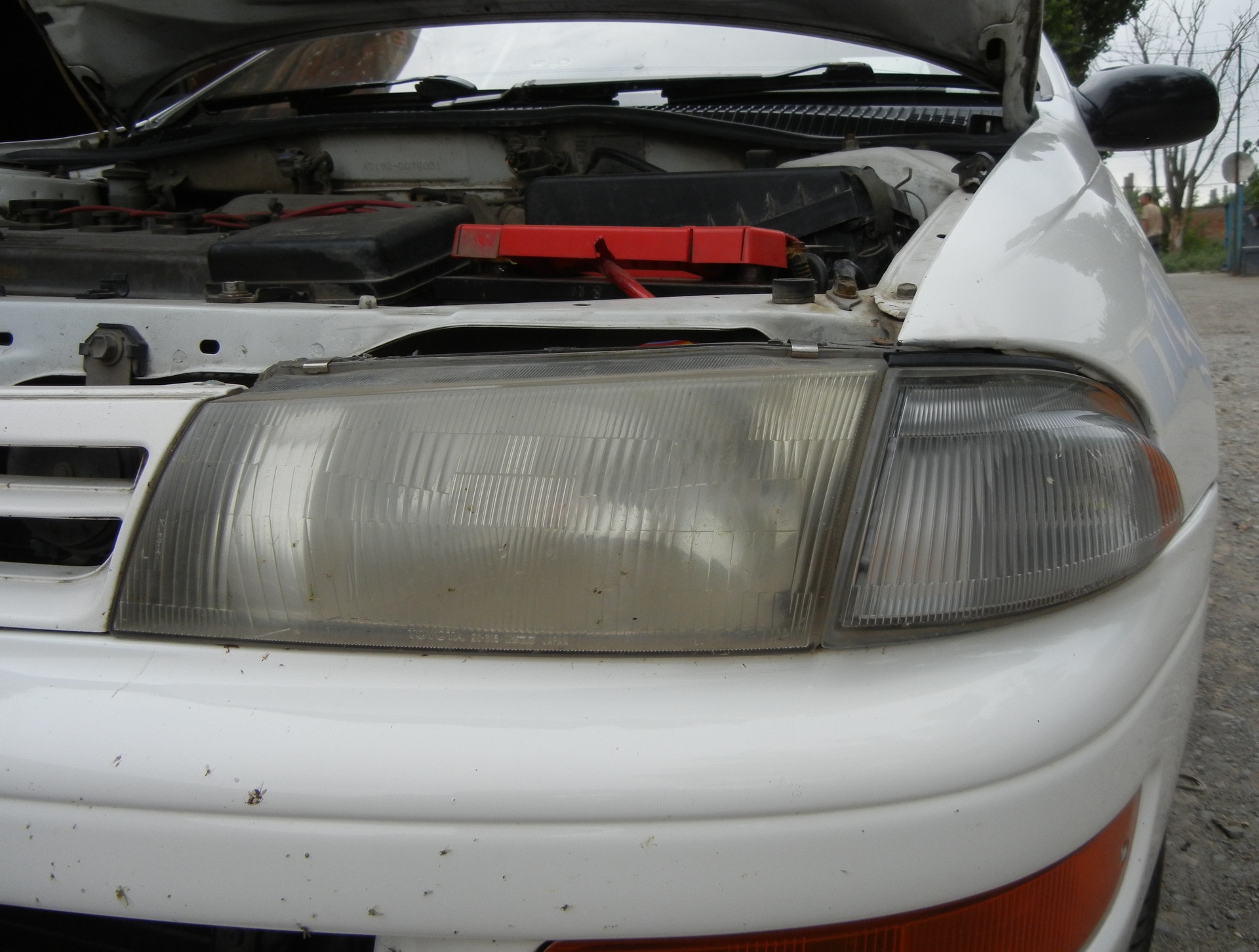 Шлифанул фары — Toyota Carina (6G), 1,5 л, 1995 года | мойка | DRIVE2