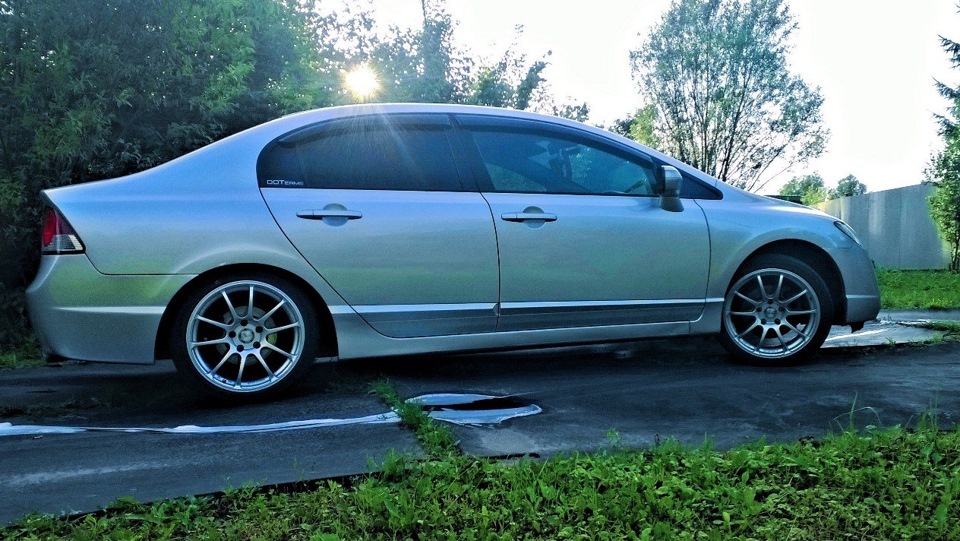 Перешел на 17 — Honda Civic 4D (8G), 1,8 л, 2008 года | колёсные диски ...