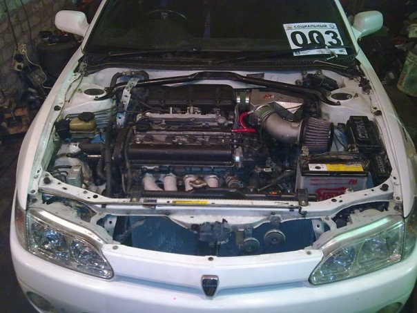 Three motors under my hood - Toyota Corolla Levin 16L 1998
