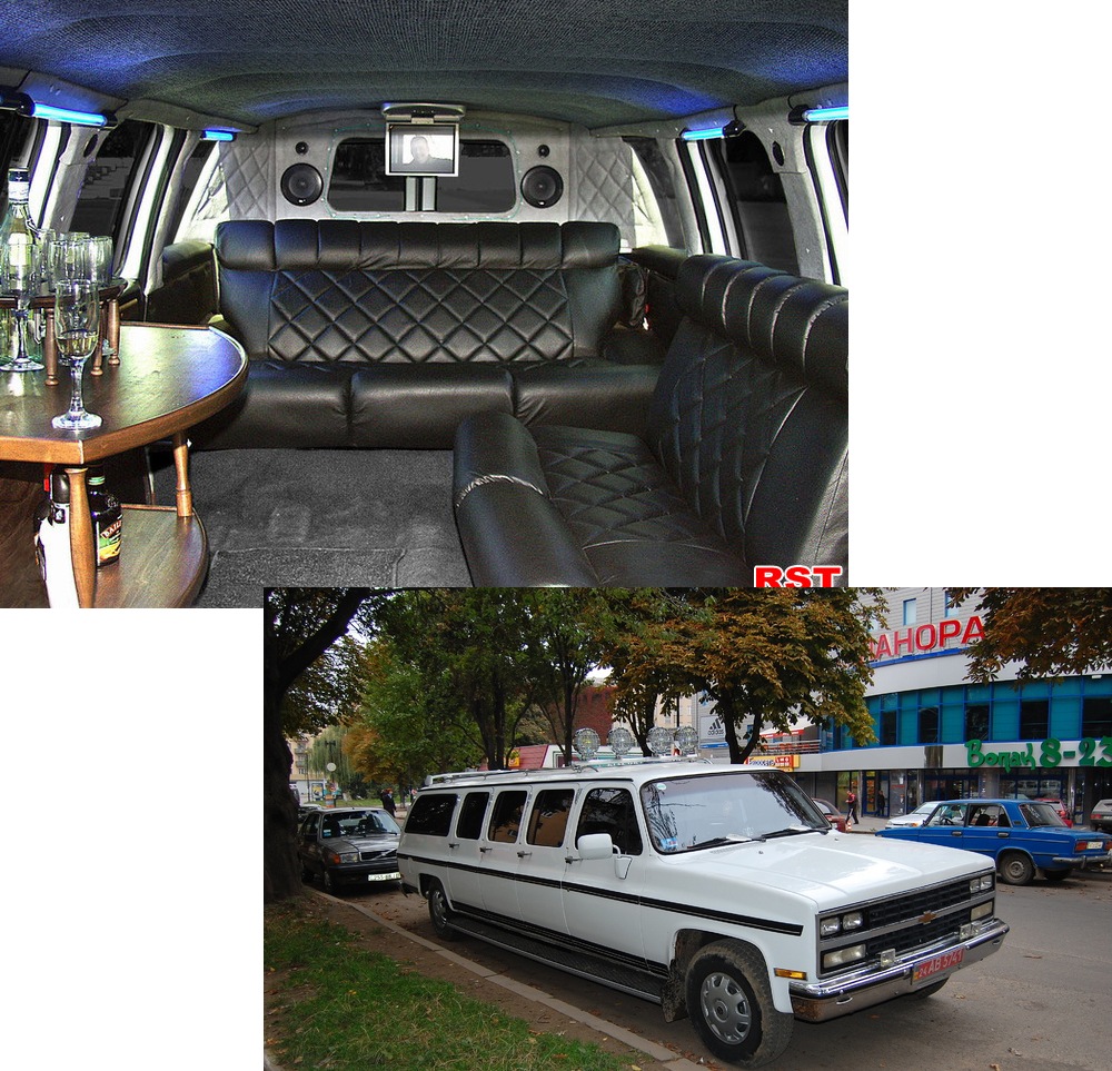 лимузин заводской! не вареный из двух или трех))) — Chevrolet Suburban  (9G), 7,4 л, 1992 года | фотография | DRIVE2