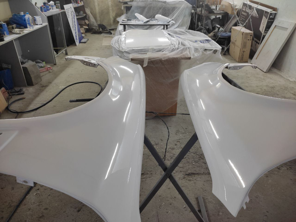 Покраска — Audi 100 (C4), 2,8 л, 1991 года | кузовной ремонт | DRIVE2