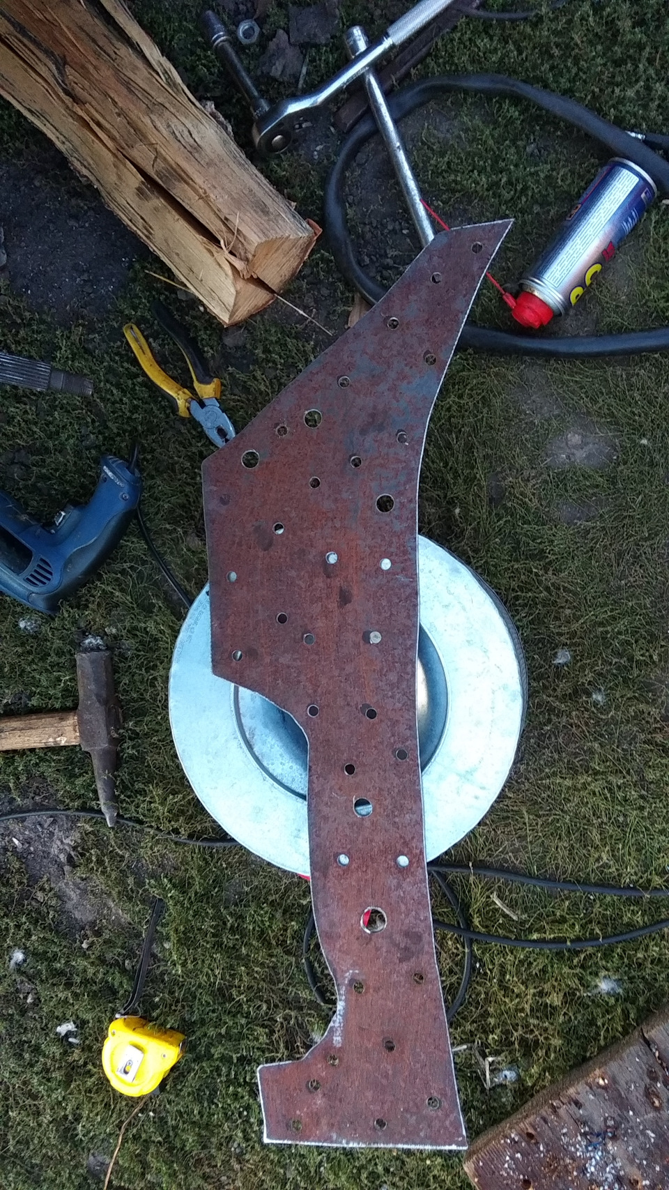 Ремонт и усиление передних лонжеронов — Lada 4x4 3D, 1,7 л, 2002 года ...