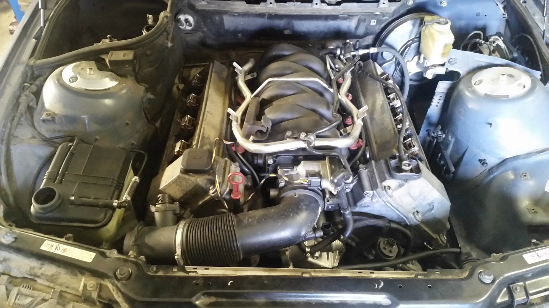 Подбор расширительного бачка антифриза при свапе М62В44 в Е46 — BMW 3 ...