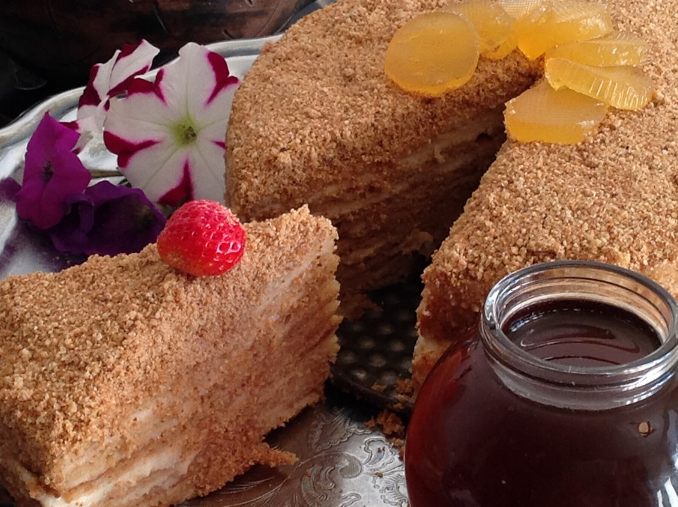 Медовые торты - рецепты с фото на aikimaster.ru ( рецепт медового торта)