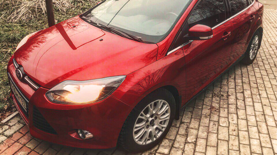 Candy Red Ford Focus