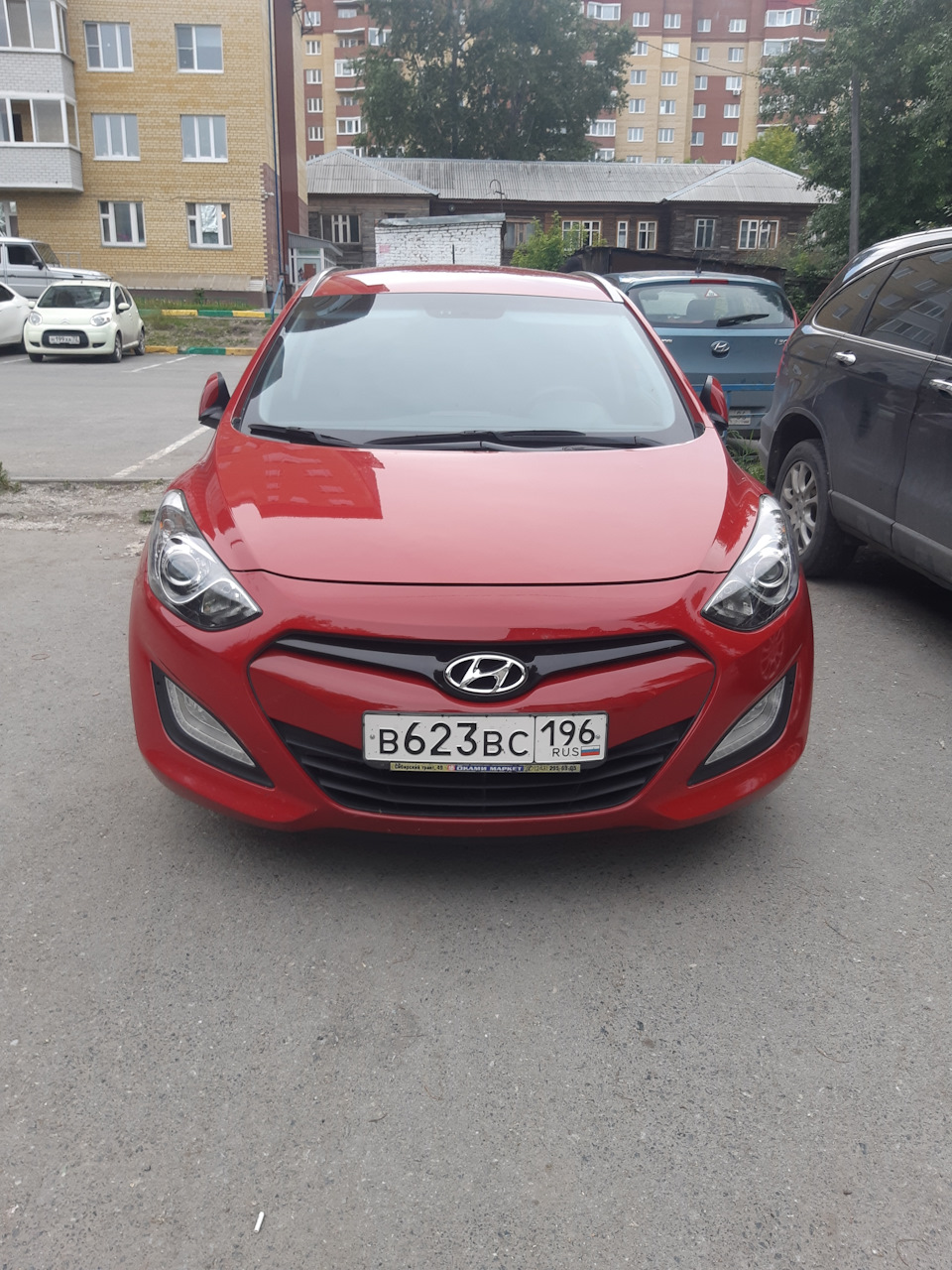 Полировка кузова и фар — Hyundai i30 (2G), 1,6 л, 2013 года | стайлинг |  DRIVE2