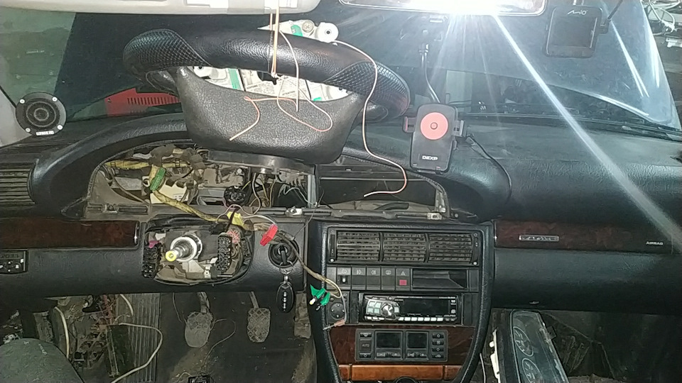 Сигнализация и попутно мелочи — Audi A6 Avant (C4), 2,5 л, 1996 года ...