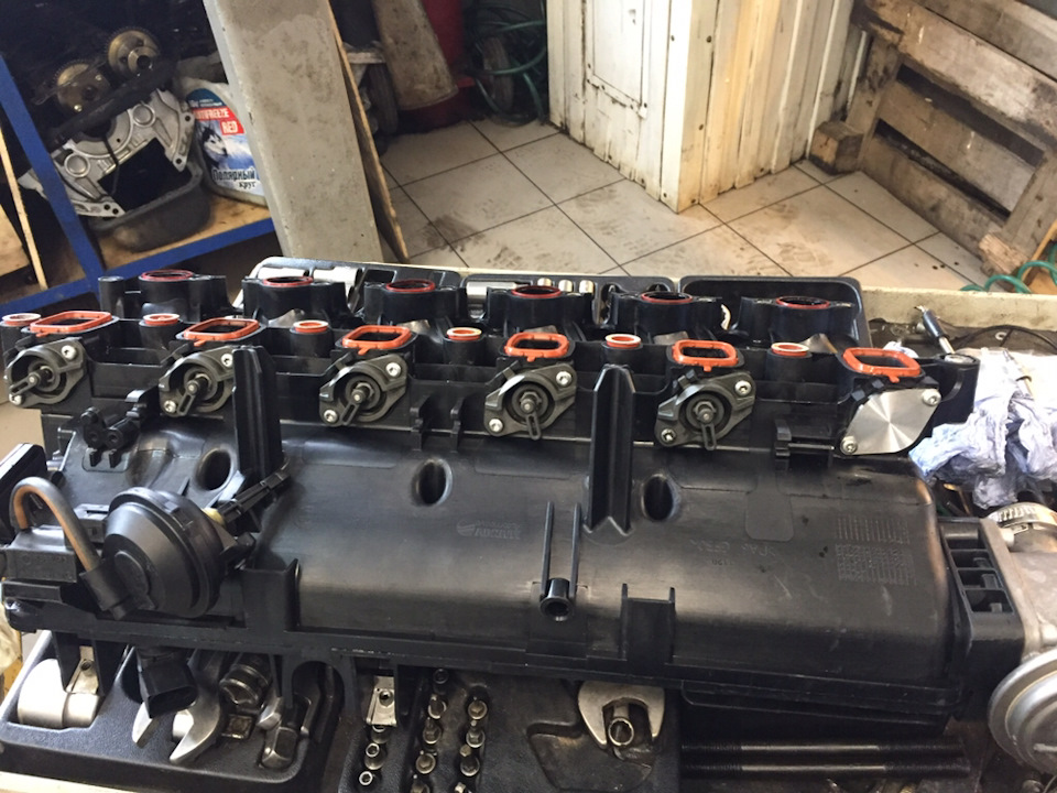 Вихревые заслонки — BMW X5 (E70), 3 л, 2008 года | своими руками | DRIVE2