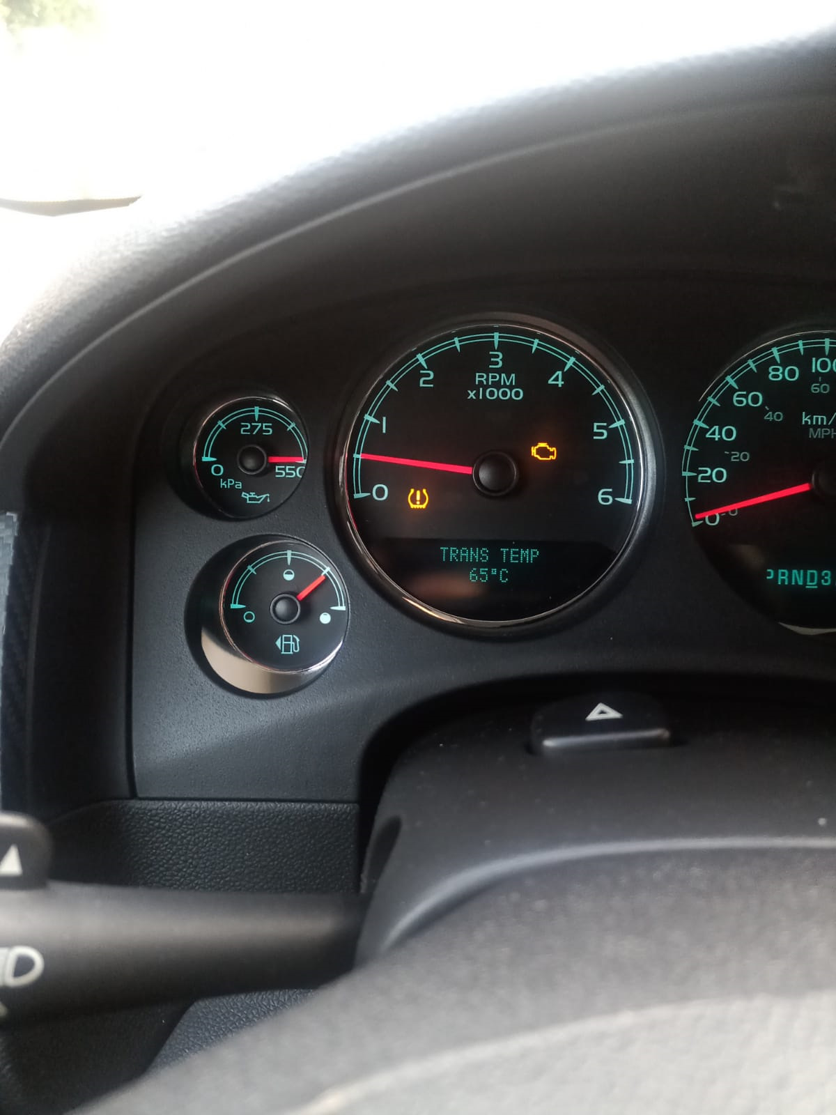 Датчик давления масла — Chevrolet Tahoe (GMT900), 5,3 л, 2008 года ...