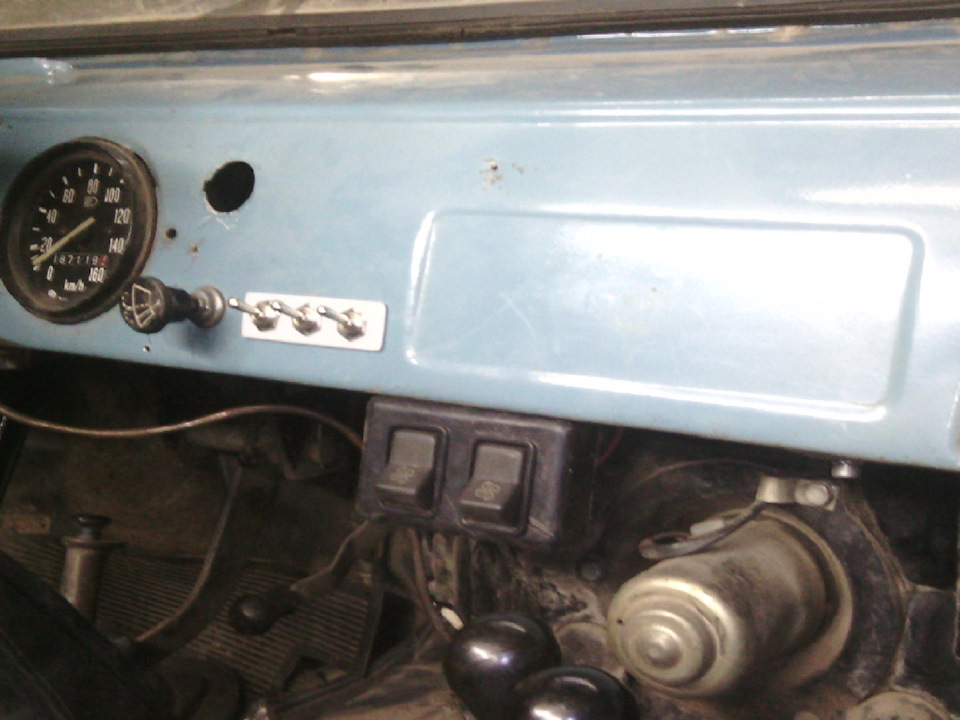 Родной выключатель стеклоочистителей и допы — УАЗ 469