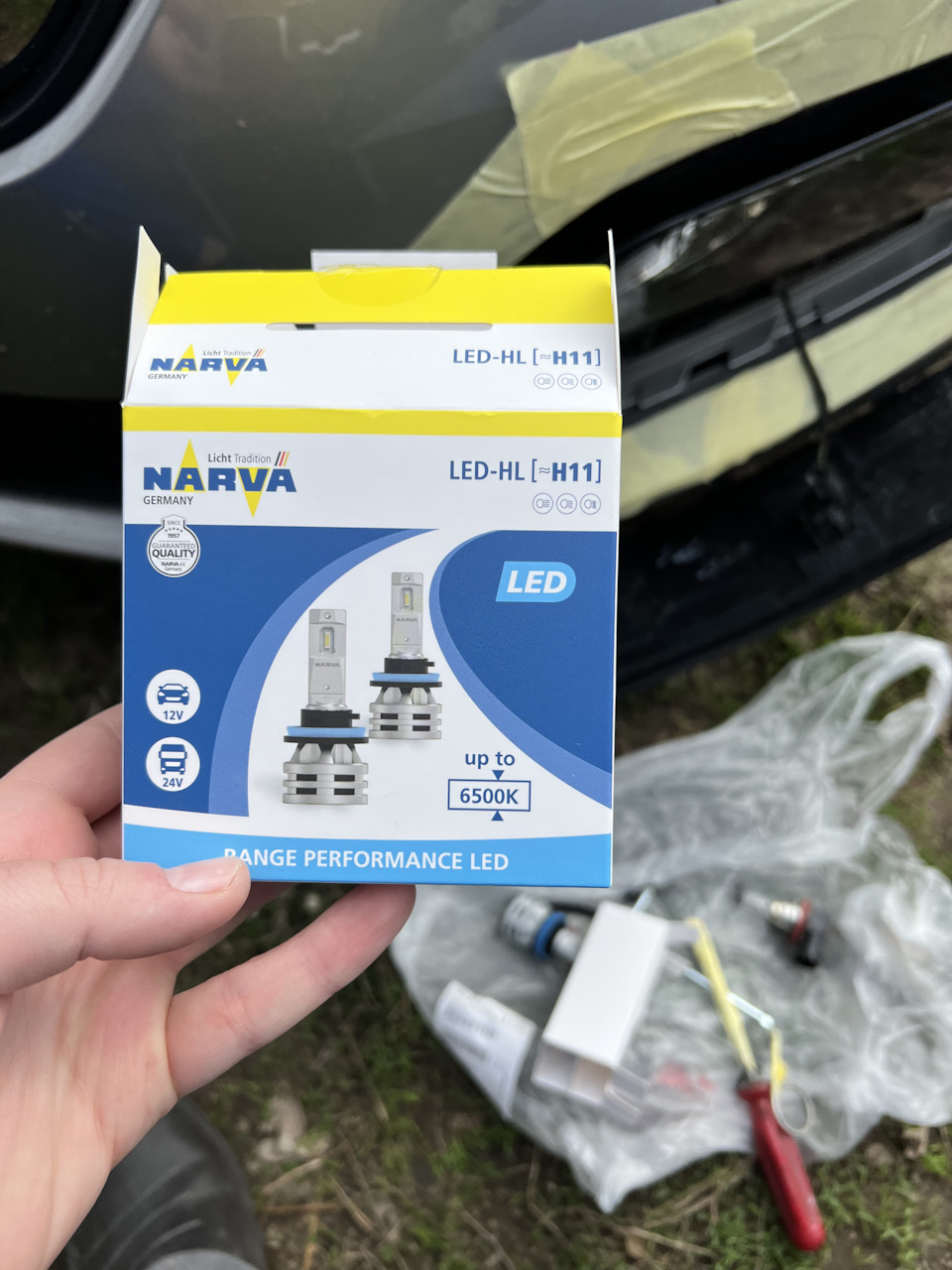 180483000 Лампа H11 Range Performance LED 6500K NARVA Запчасти на DRIVE2