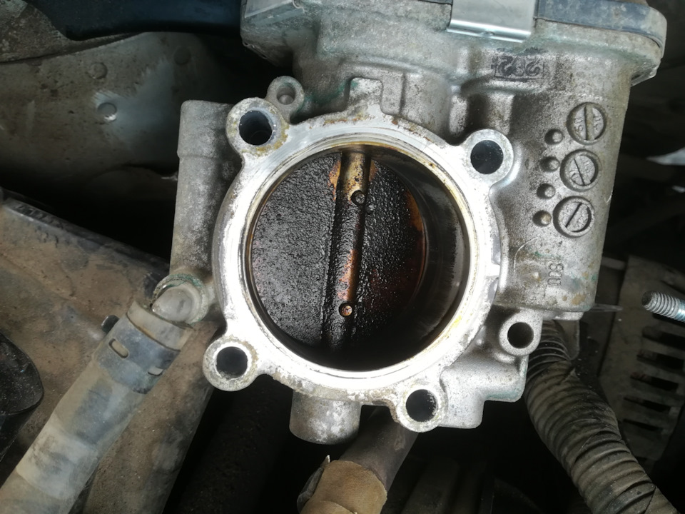 Мойка дроселя — Chevrolet Cruze (1G), 1,6 л, 2011 года | своими руками ...
