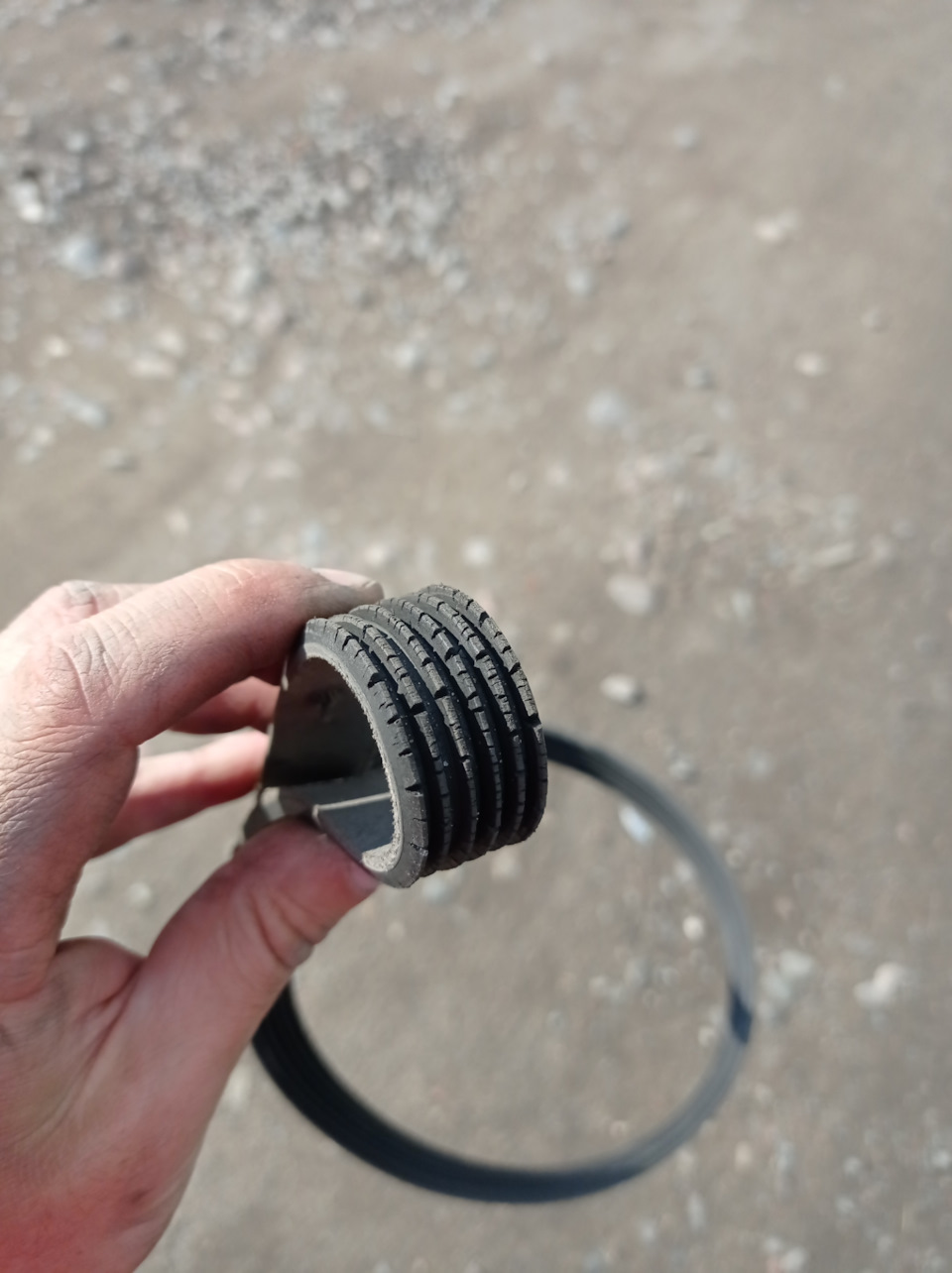 Замена обводного ремня f18b. — Honda Torneo, 1,8 л, 2001 года ...