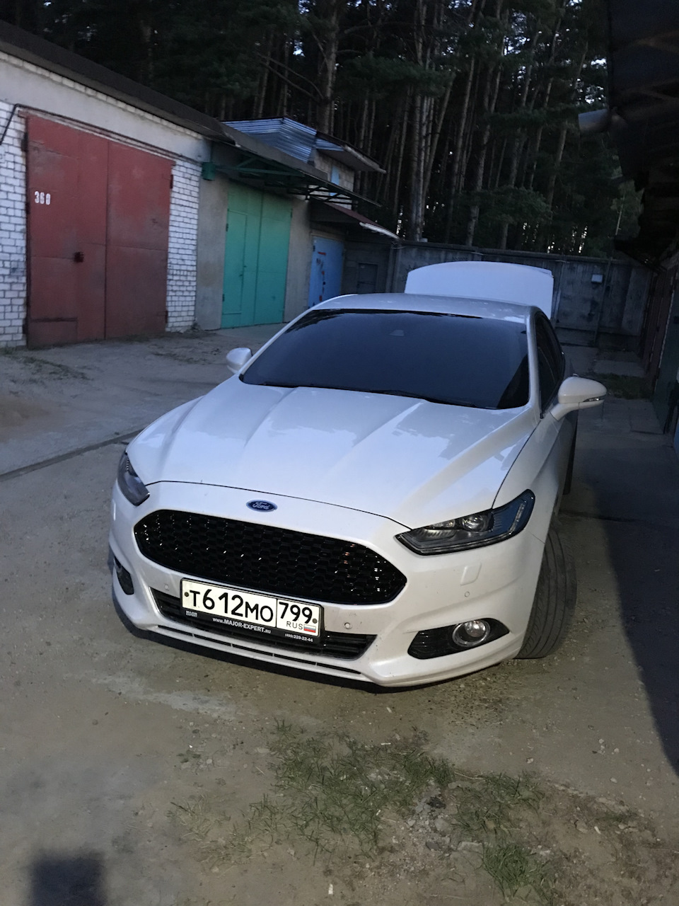 Капот тюнинг форд мондео 5 Начнем с начала - Ford Mondeo V, 2,5 л, 2016 года тюнинг DRIVE2