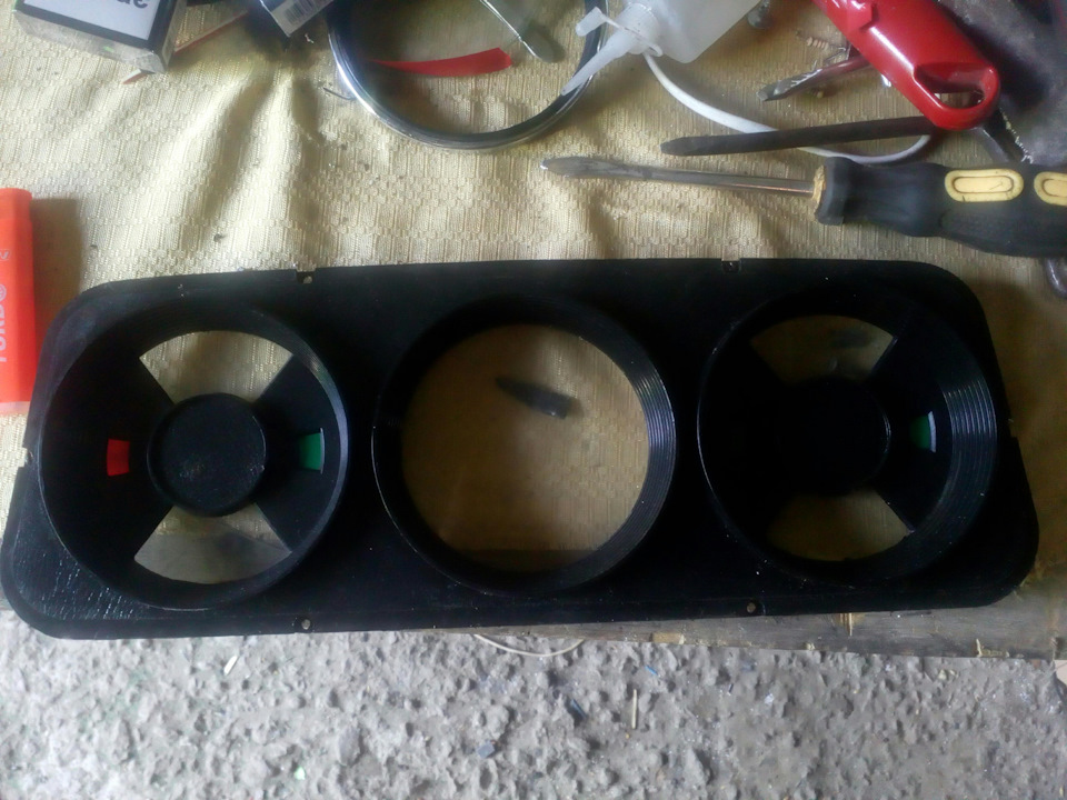 Установка и подключение комбинации приборов с ВАЗ на моську — ИЖ 21251 ...