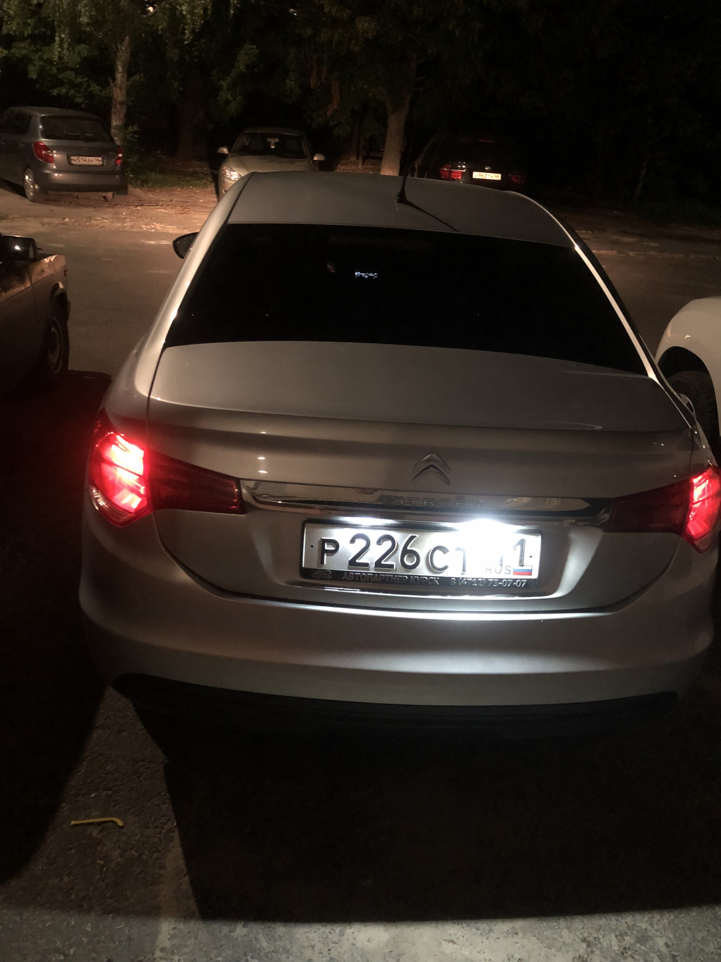 Тонировка — Citroen C4 (2G), 1,6 л, 2013 года | стайлинг | DRIVE2