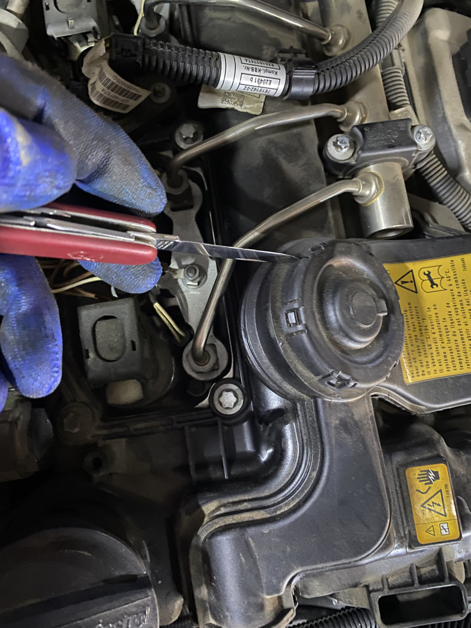 Фото в бортжурнале BMW X3 (F25). Запчасти на фото: 761914202