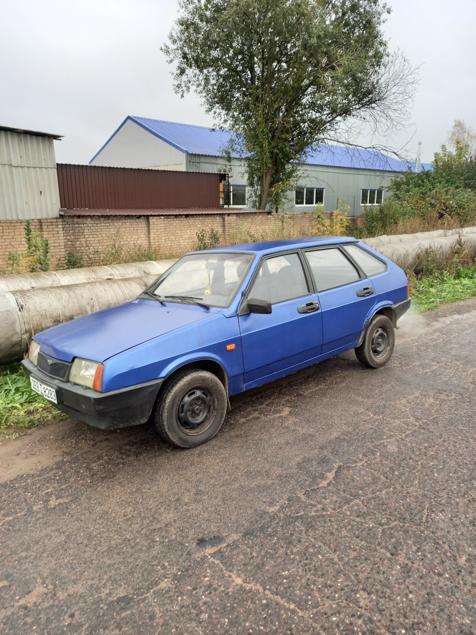 Покраска молотковой краской 2 — Lada 2109, 1,5 л, 2000 года | своими руками  | DRIVE2