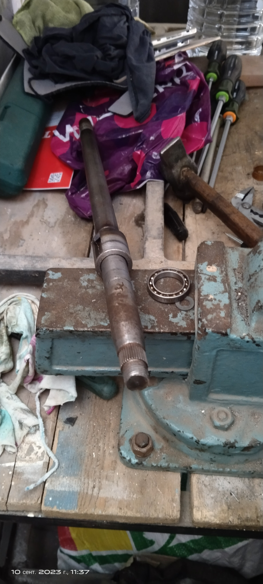 Люфт рулевого вала. — ГАЗ 2410, 2,5 л, 1991 года | поломка | DRIVE2