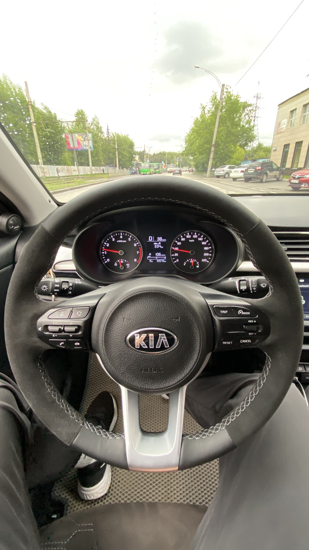 Руль — KIA Rio (4G), 1,6 л, 2019 года | своими руками | DRIVE2