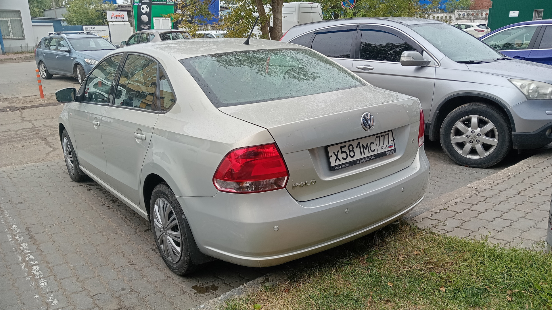Ремонт после ДТП — Volkswagen Polo Sedan, 1,6 л, 2014 года | кузовной ...