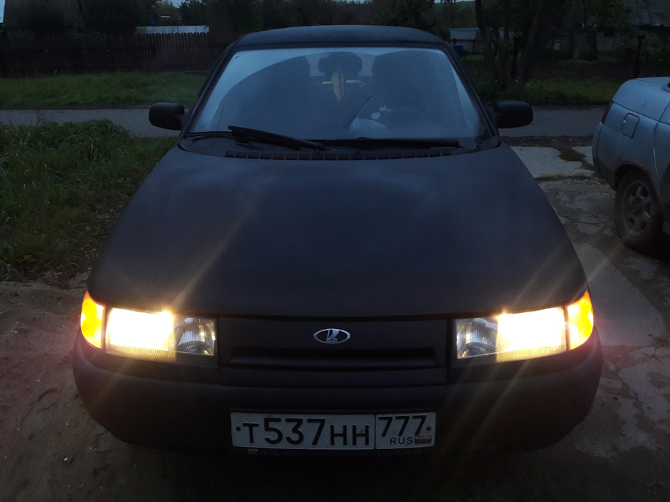 Поводки от шевроле нивы, оранжевые габариты в поворотники. — Lada 21102 ...