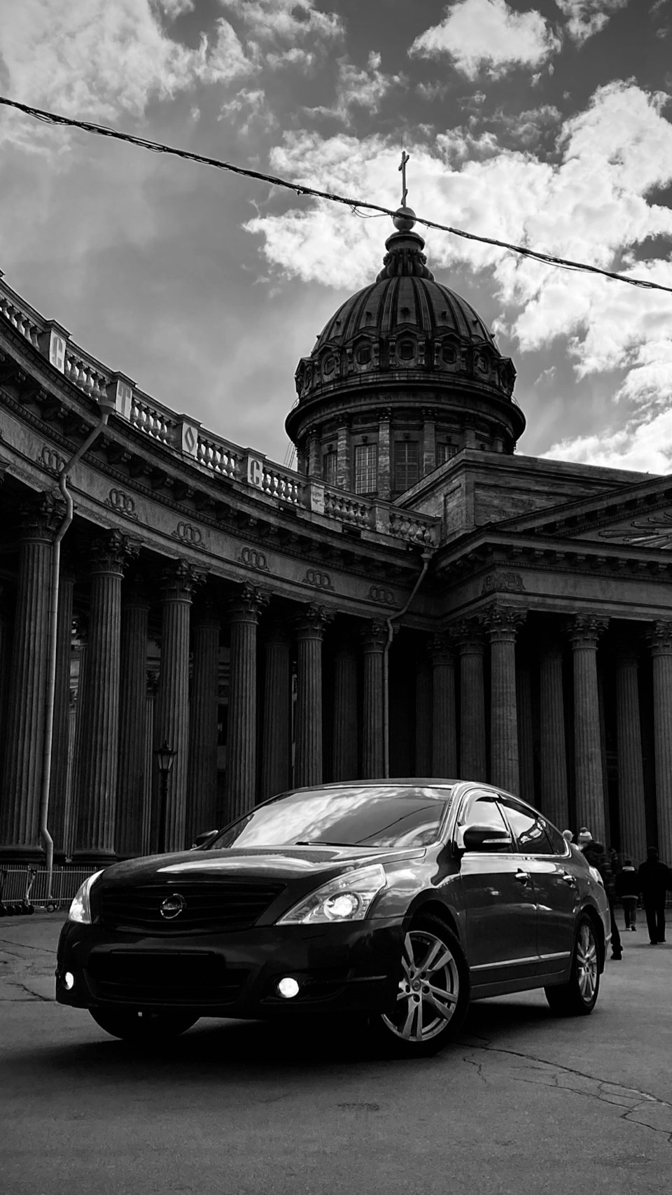 Первая неприятность ( — Nissan Teana (J32), 2,5 л, 2008 года поломка
