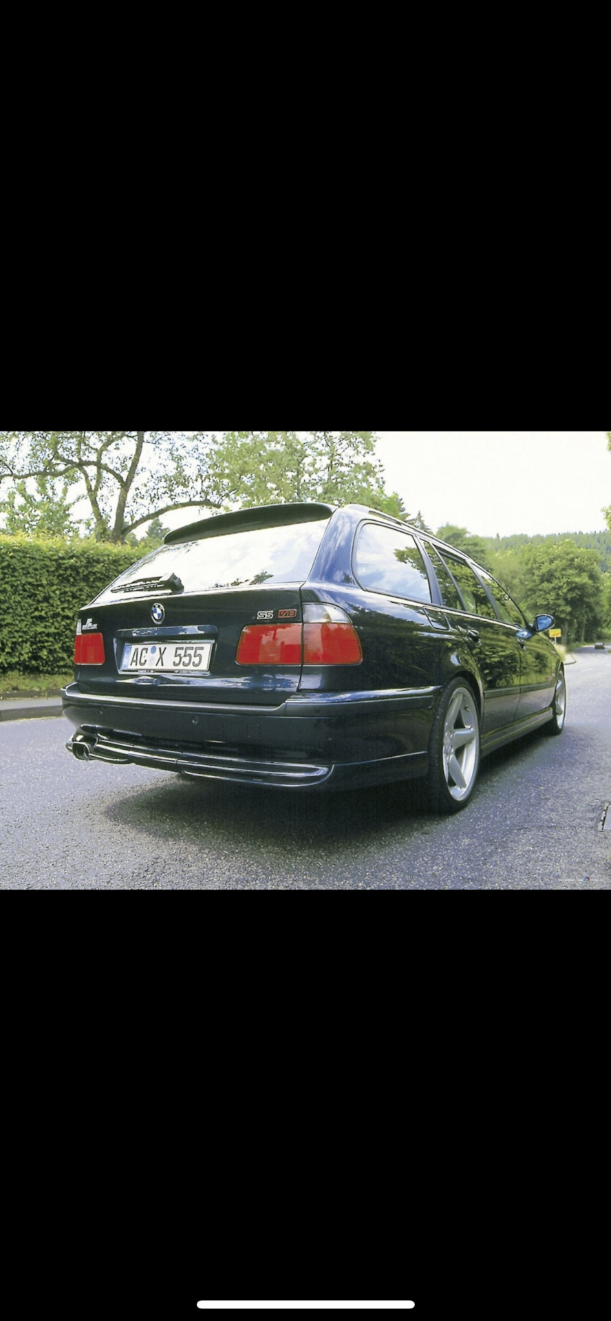 Накладка на задний бампер бмв е39 туринг — BMW 5 series Touring (E39 ...