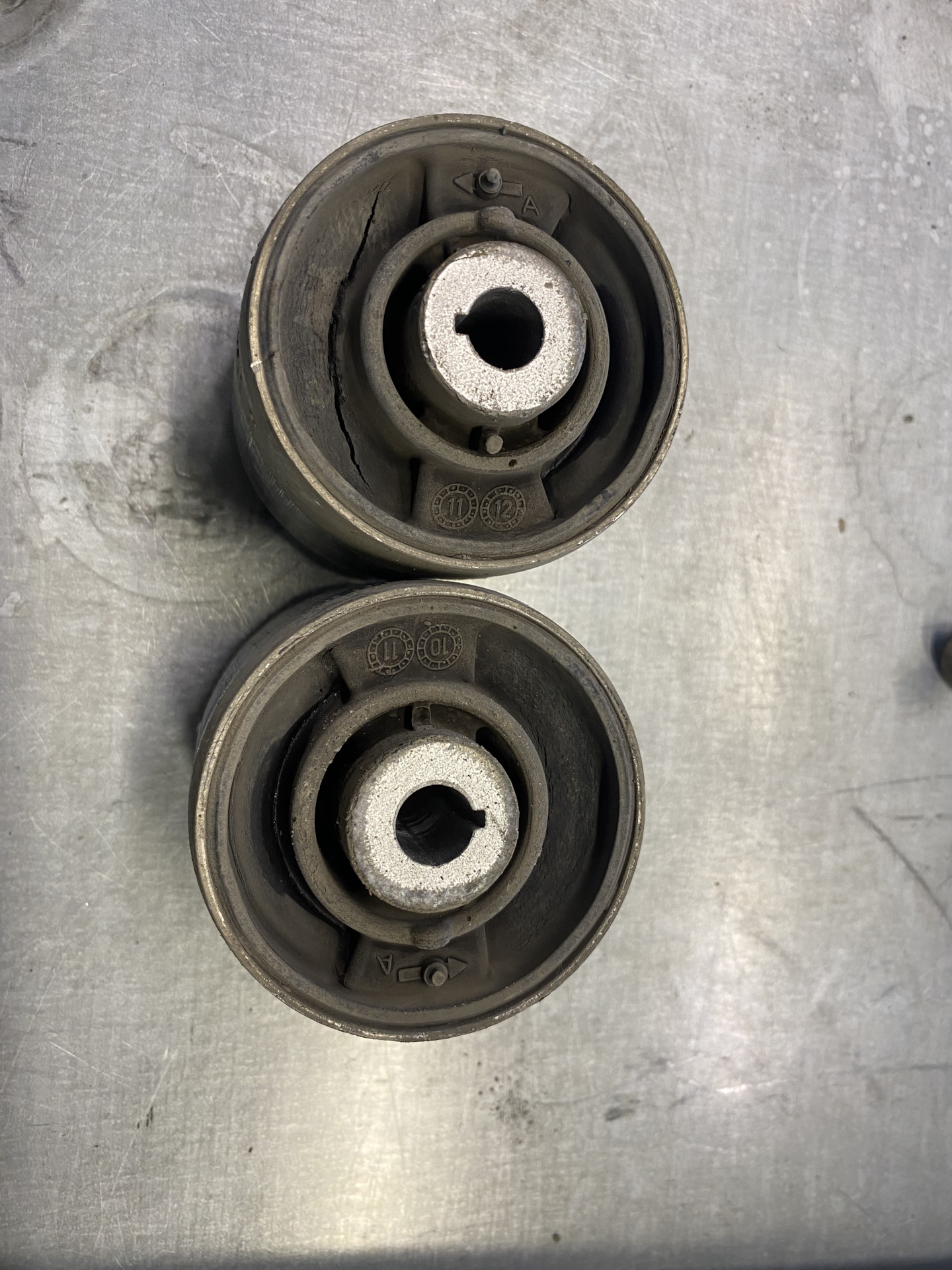 Замена передних сайлент-блоков, масло DSG, шиномонтаж. — Audi A6 (C7 ...