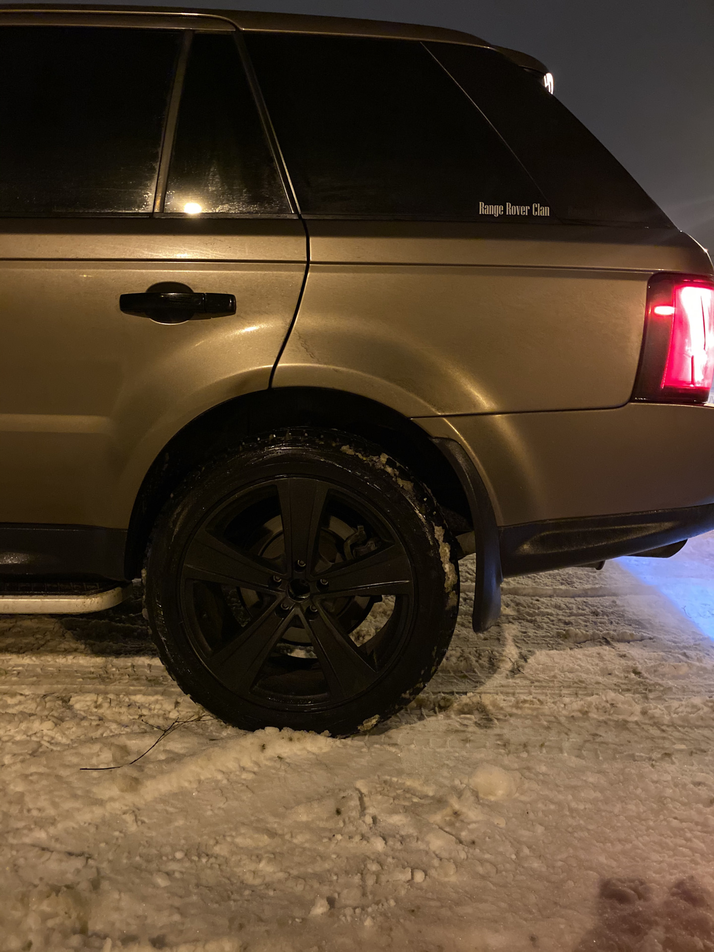 продолжаем затемняться -диски МАК италия на зиму блек — Land Rover ...