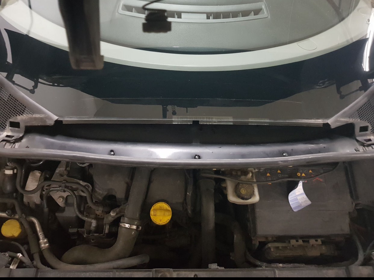 Замена жабо Grand Scenic 3 — Renault Grand Scenic III, 1,5 л, 2013 года ...