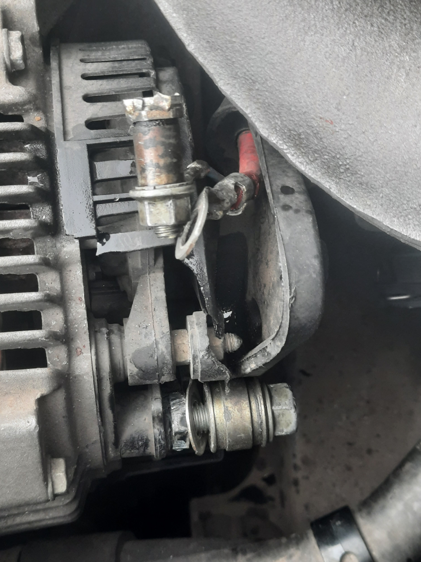 Снятие клемм с генератора — быстро, но дорого! — BMW 3 series (E36/5 ...