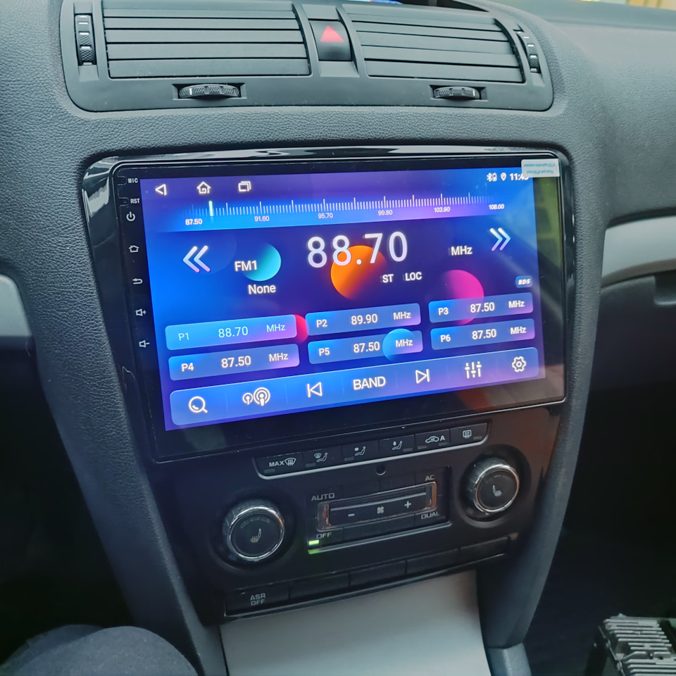 Купил магнитолу андроид с камерой задней. — Skoda Octavia A5 Mk2, 1,4 л ...
