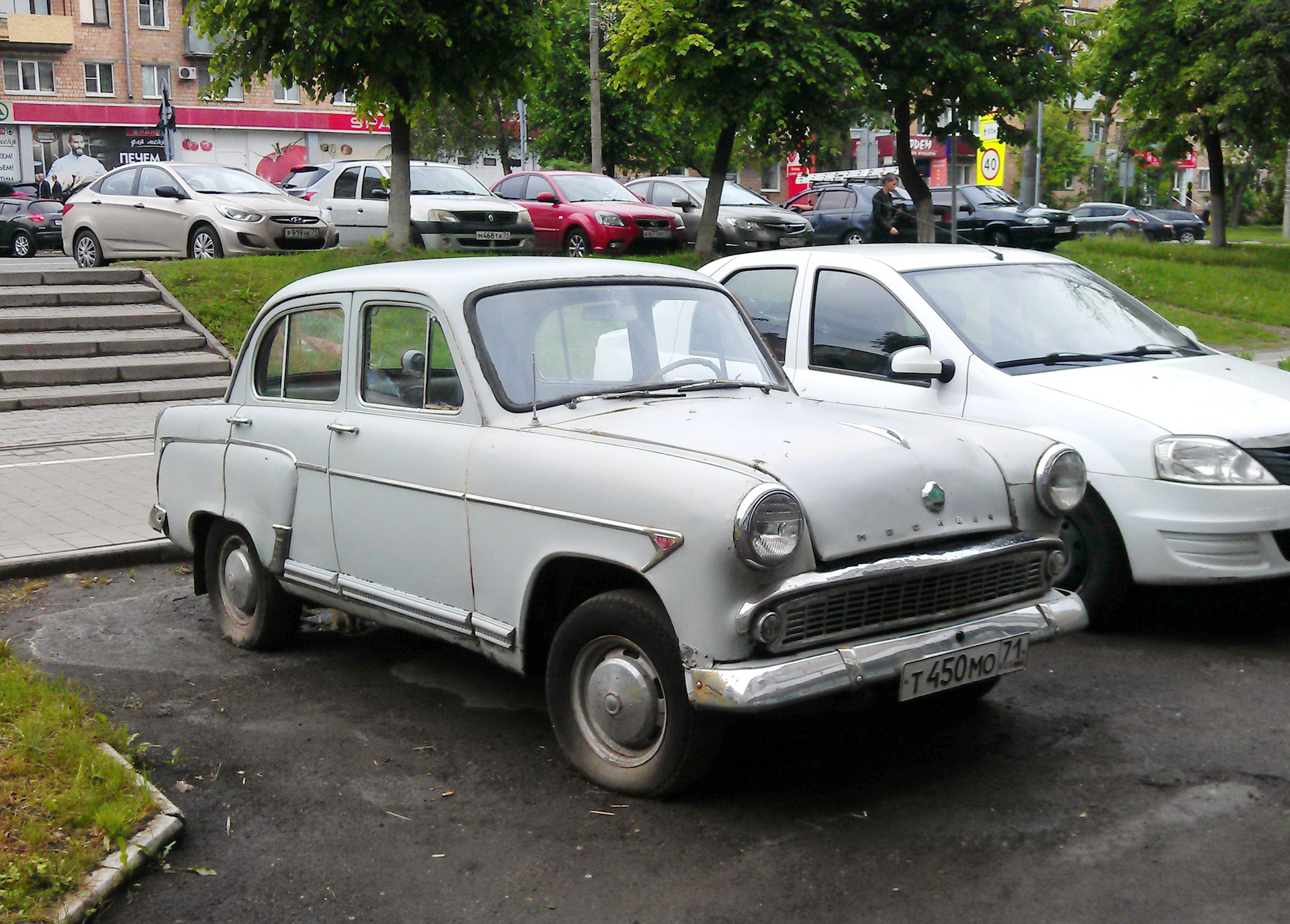 Тула, Москвич 407 1963 года. — Сообщество «Брошенные Машины» на DRIVE2