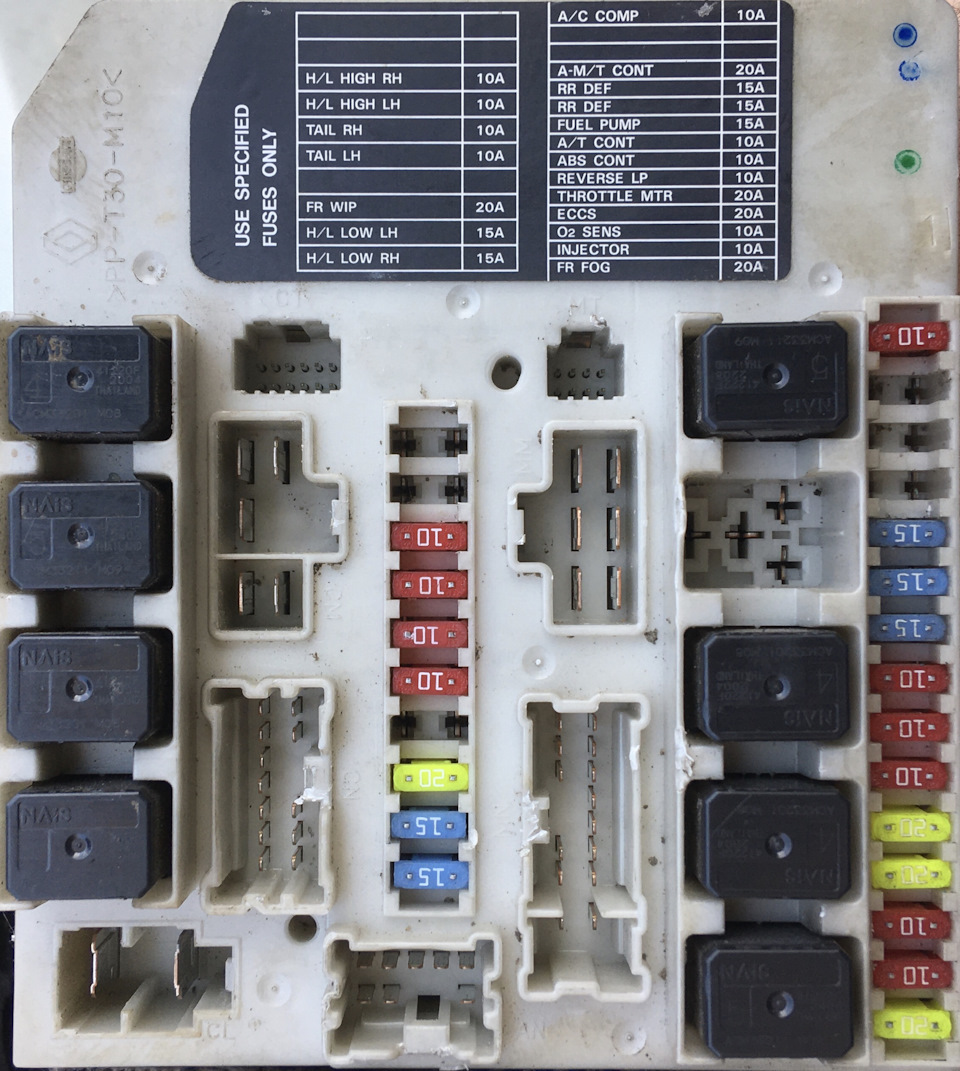 блок ipdm nissan x-trail t31