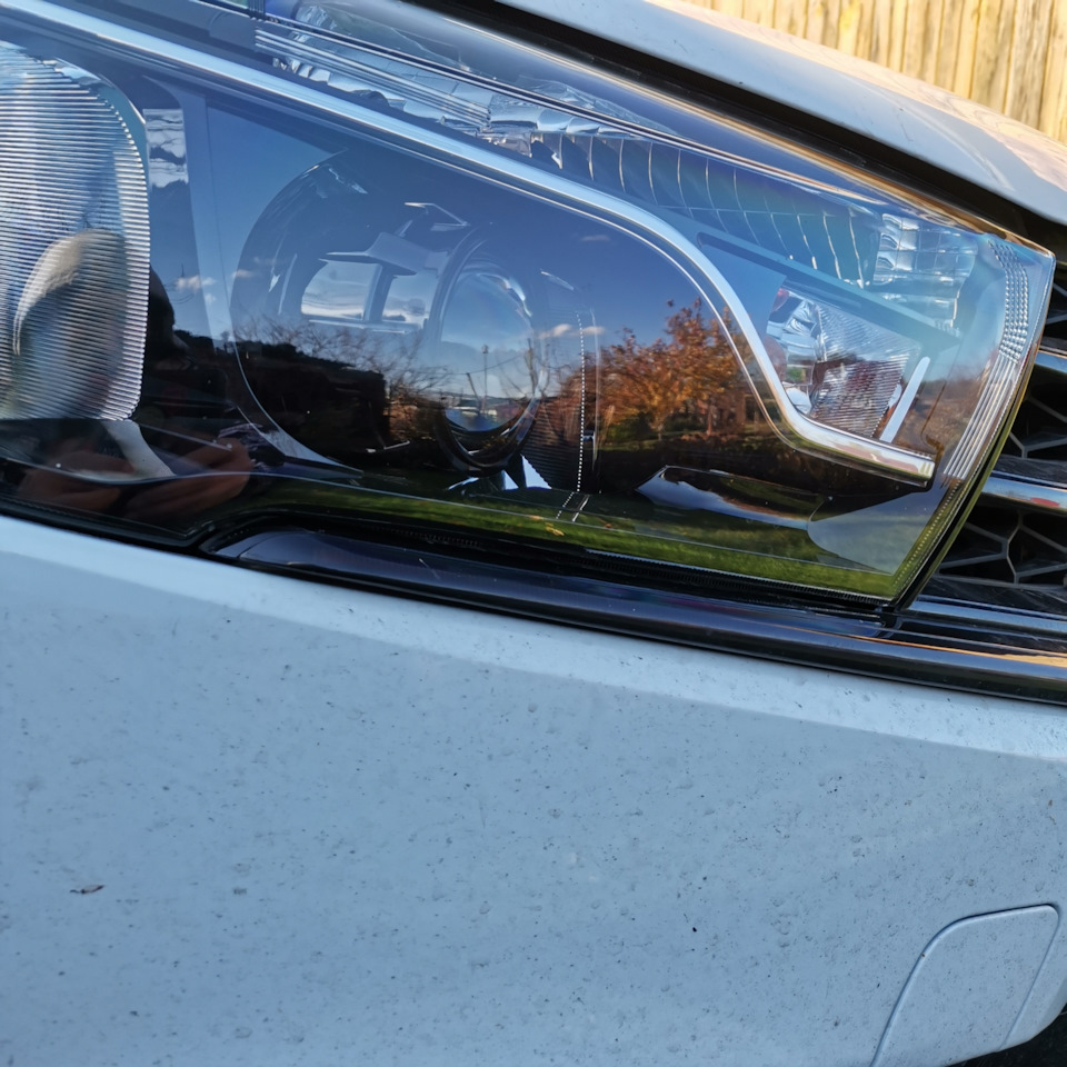 Led оптика головного света Vesta — Lada Vesta (1G), 1,6 л, 2016 года ...
