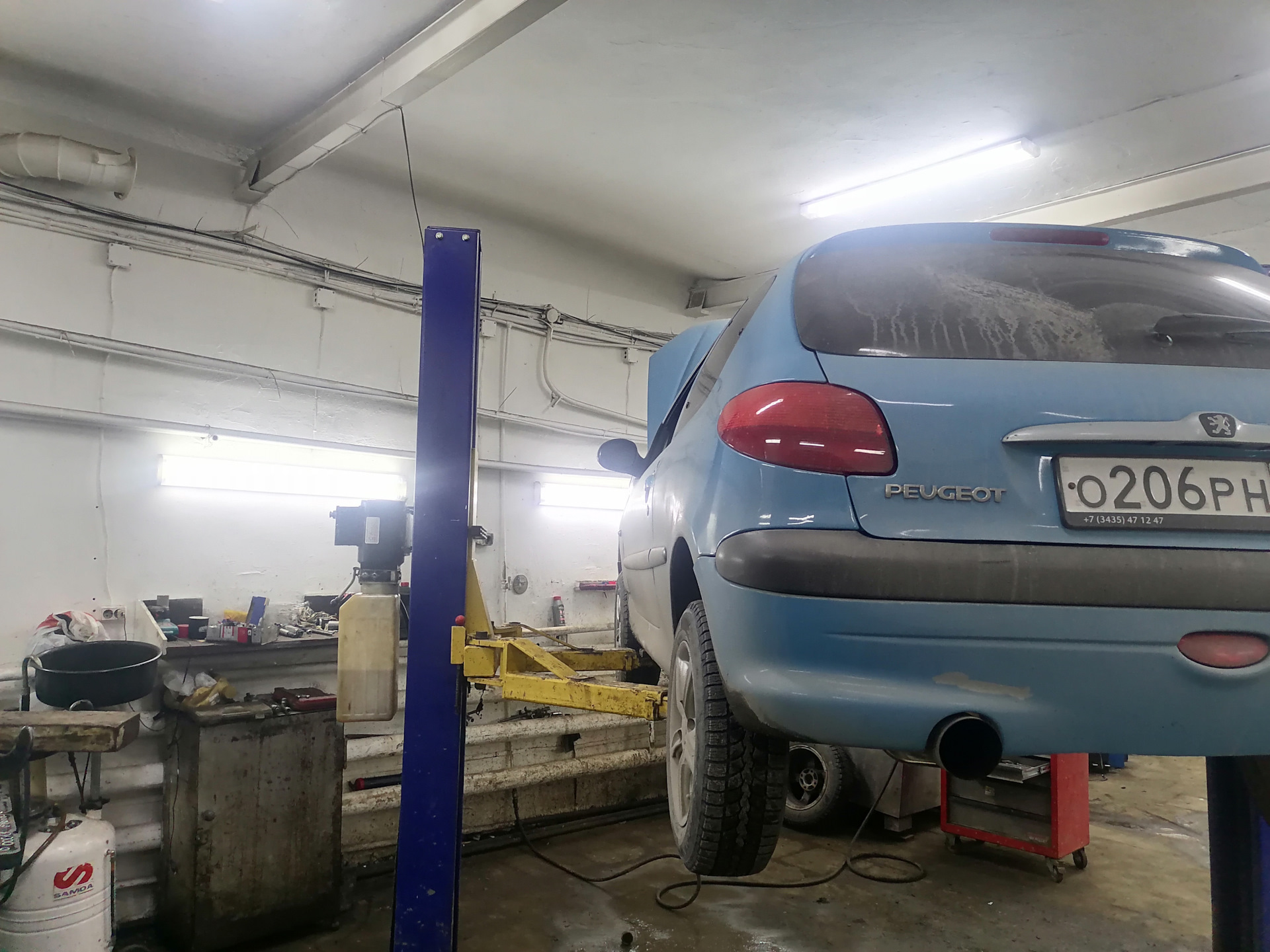 15. Замена кулака — Peugeot 206, 1,1 л, 2001 года | поломка | DRIVE2