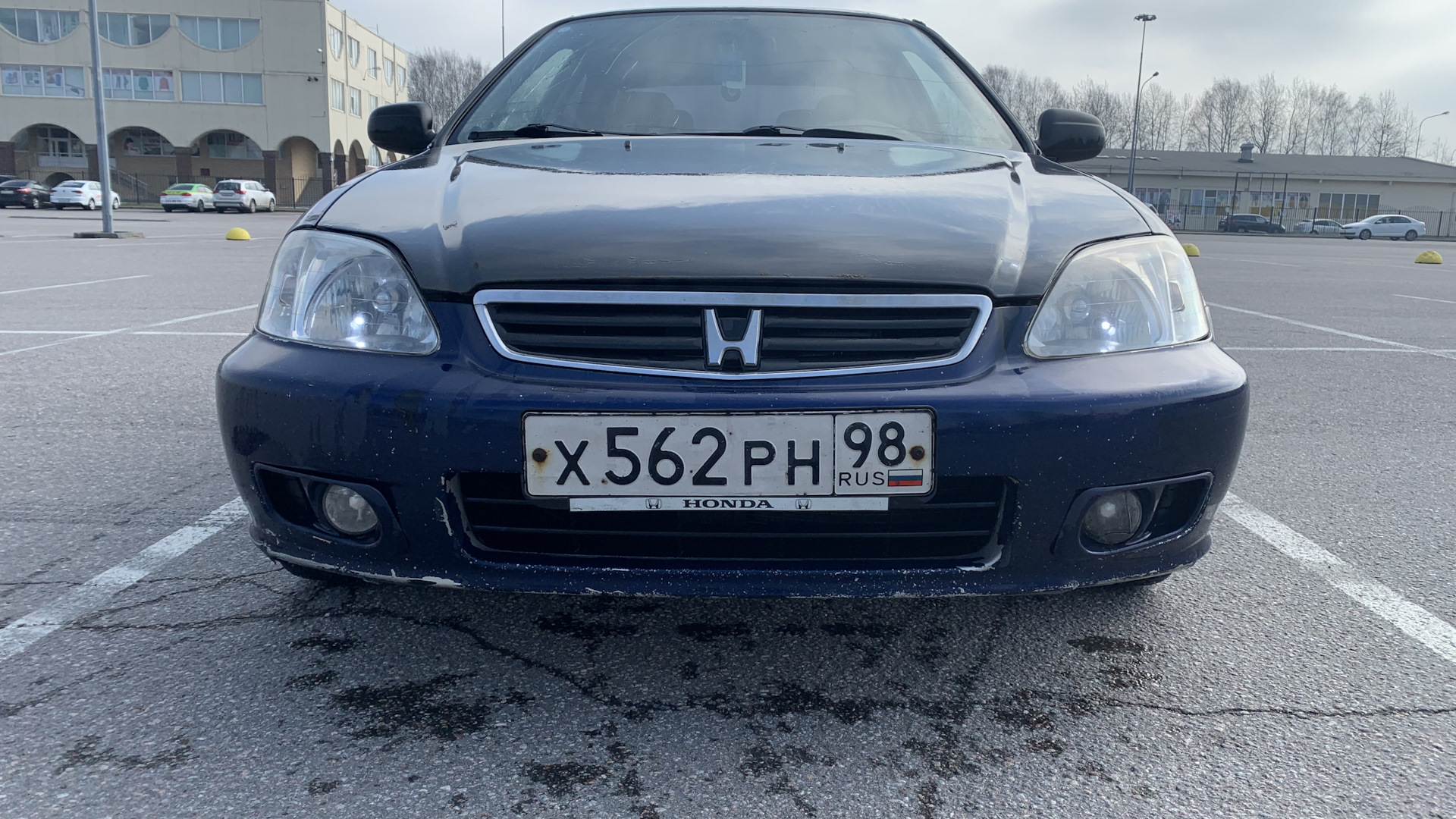 Honda Civic (6G) 1.5 бензиновый 2000 | Кепка на DRIVE2