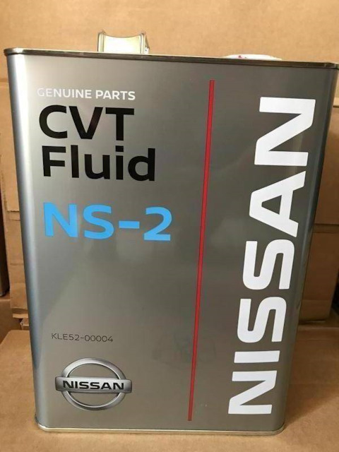 KLE5200004 Nissan CVT NS-2, жидкость для вариатора (4л.) NISSAN ...