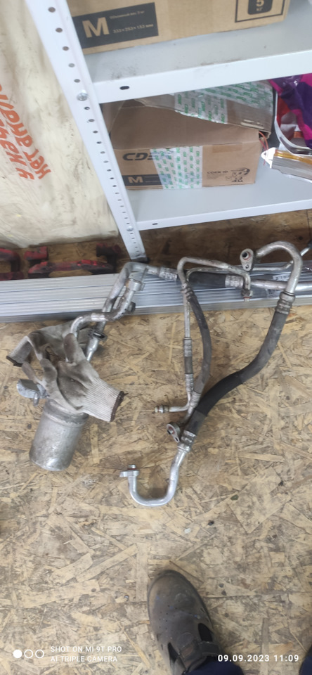 Трубки кондиционера(климата) форд фокус 2 на Ford Focus II Hatchback ...