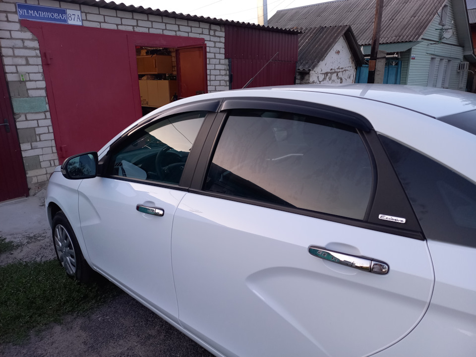 Силиконовая тонировка с OZON — Lada Vesta (1G), 1,6 л, 2020 года ...