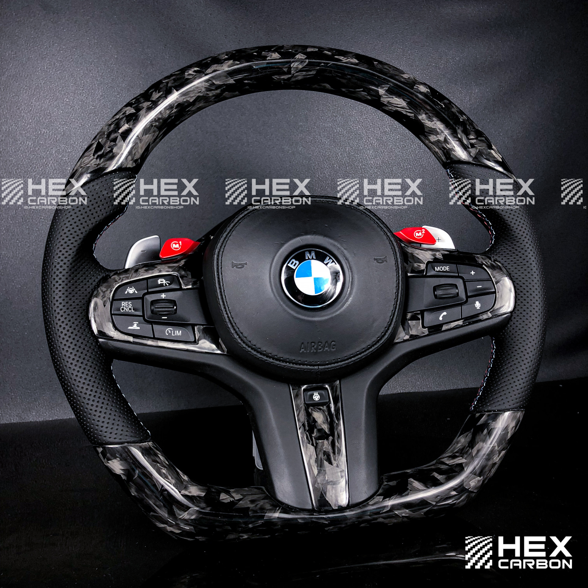 Карбоновый руль на BMW M5, F90 — HEXCarbon на DRIVE2