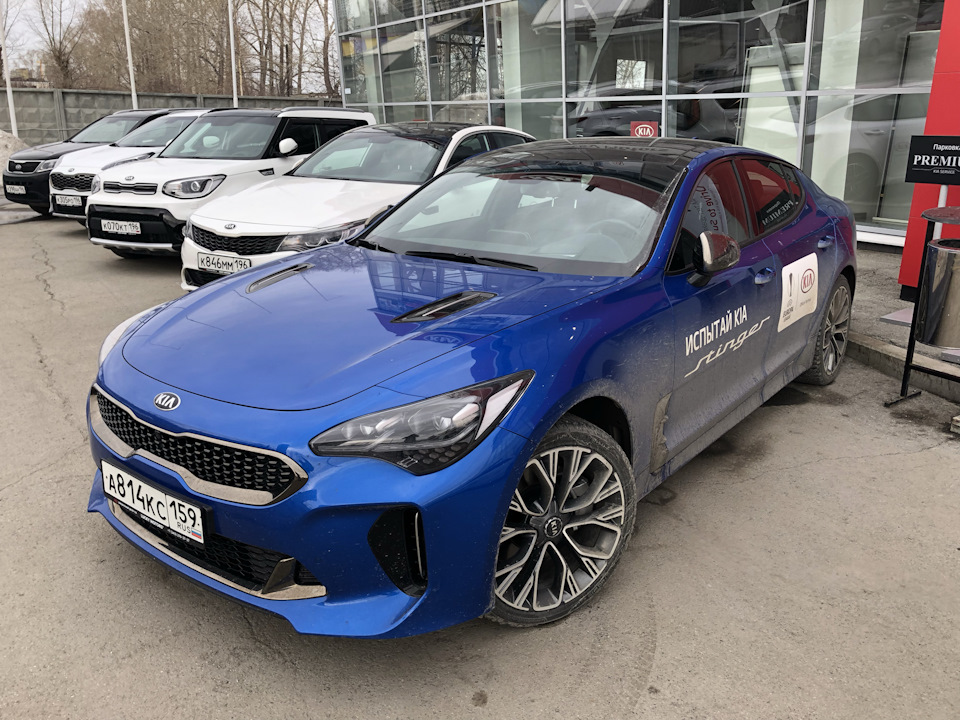 Kia Stinger drive2