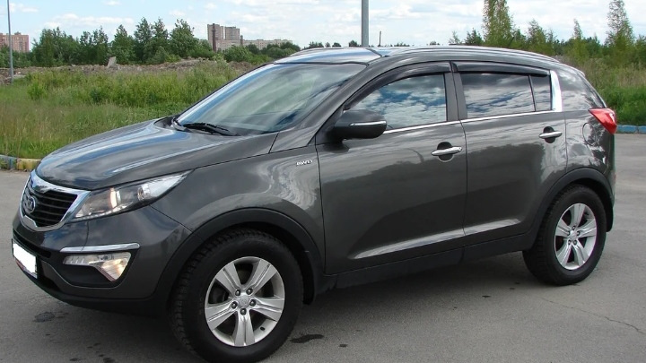 Kia Sportage 3 серый