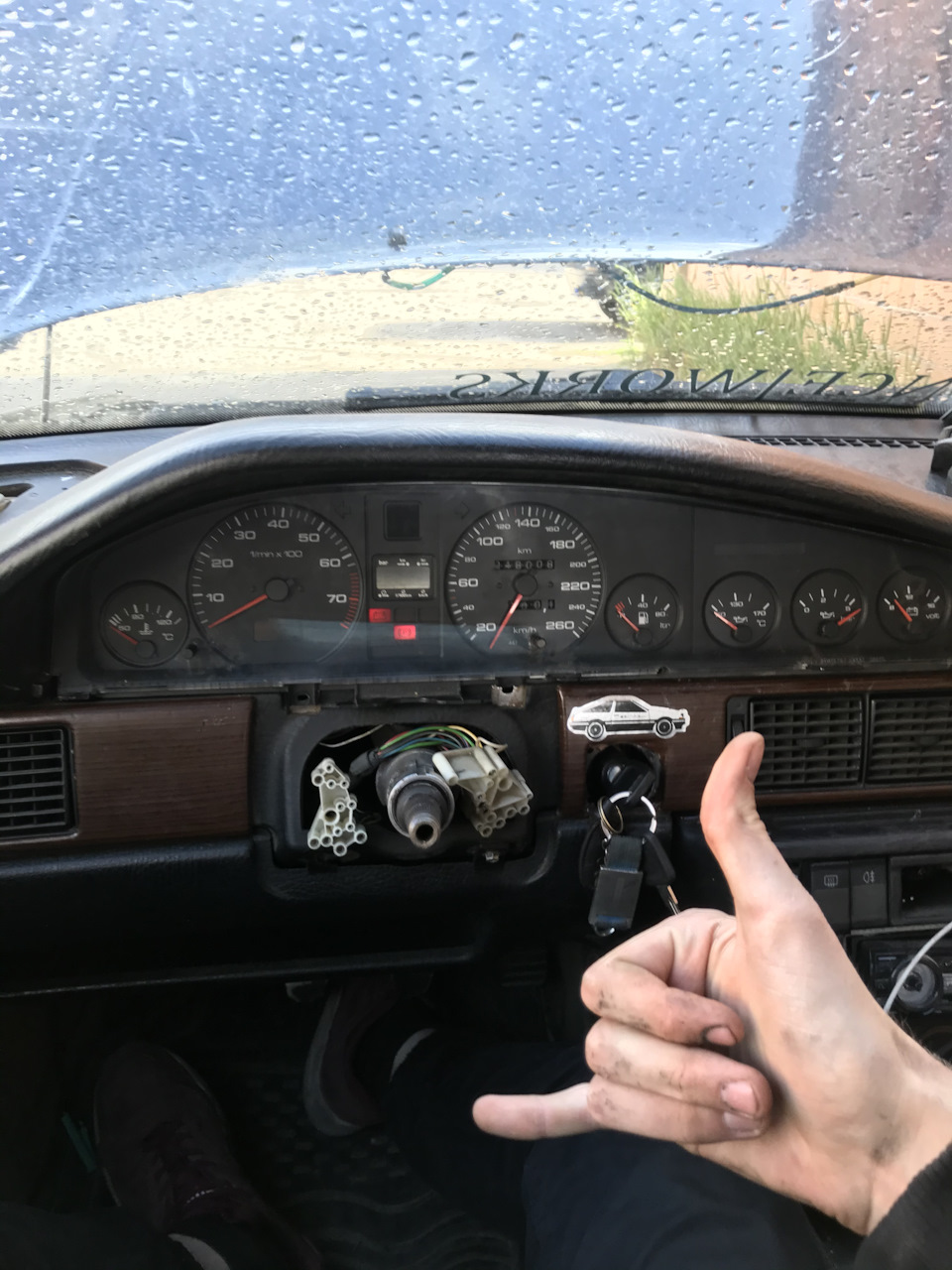 Приборка рестайлинг в дорестайлинг. Переделка. Подключение. Схемы ...