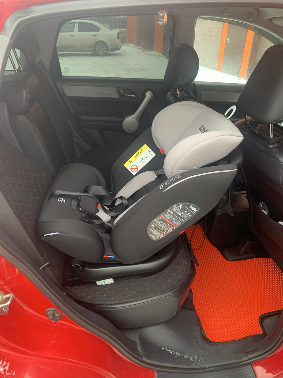 ISOFIX — Honda CR-V (RE), 2 л, 2007 года | аксессуары | DRIVE2