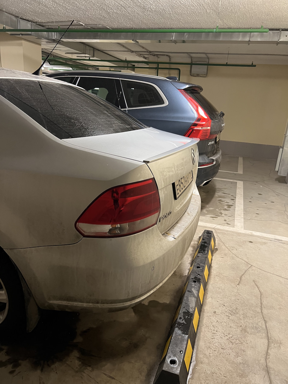 После — Volkswagen Polo Sedan