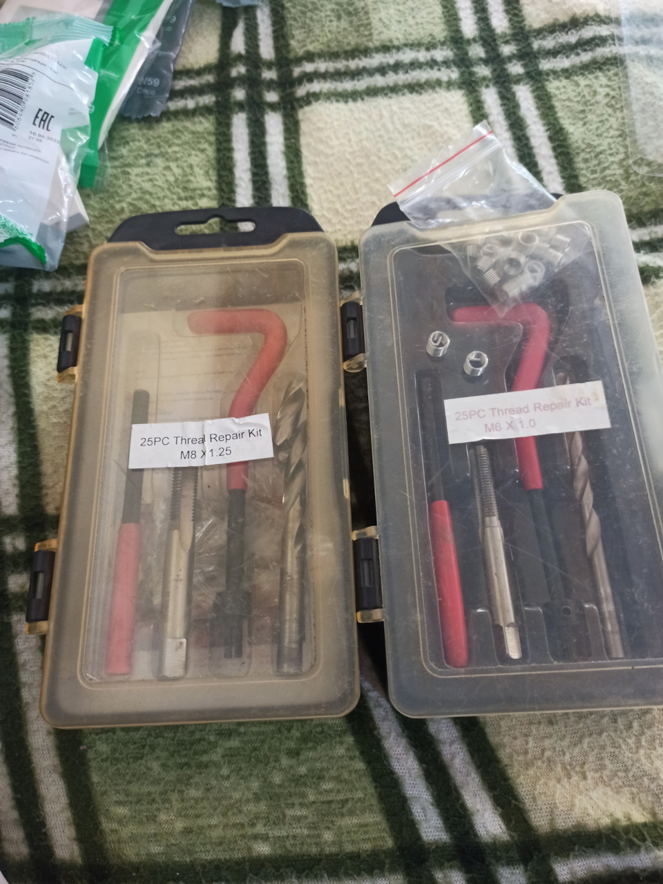 Восстановление резьбовых отверстий в головке двигателя — Renault Megane ...