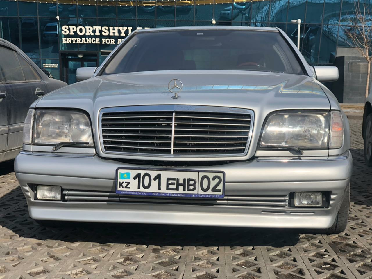 Мерседес w140 без бампера