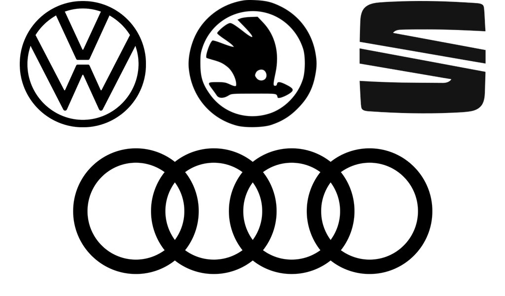 Vw audi. Audi VW Skoda 2. Volkswagen Audi Skoda Seat. Seat Skoda Audi. Ауди Фольксваген Шкода до 2005.